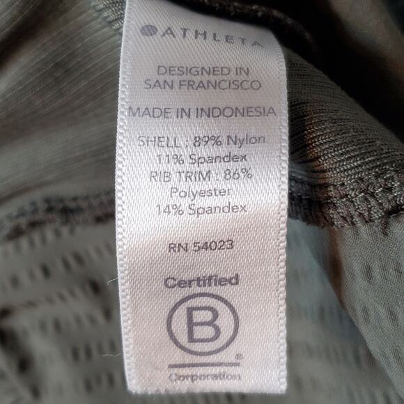 Athleta Women's Size 16 Brooklyn Textured Jogger Pant Green 566689 - Picture 8 of 8